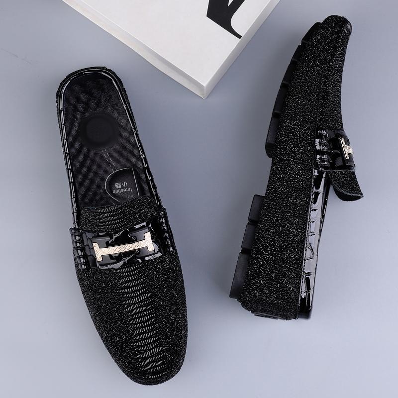 Fashion Hot Sale Casual Leather Loafers Luxury Men Handmade Driving Flats Ultra-light Slip-on Shoe Comfy Soft-Soled Moccasins Boat Shoes