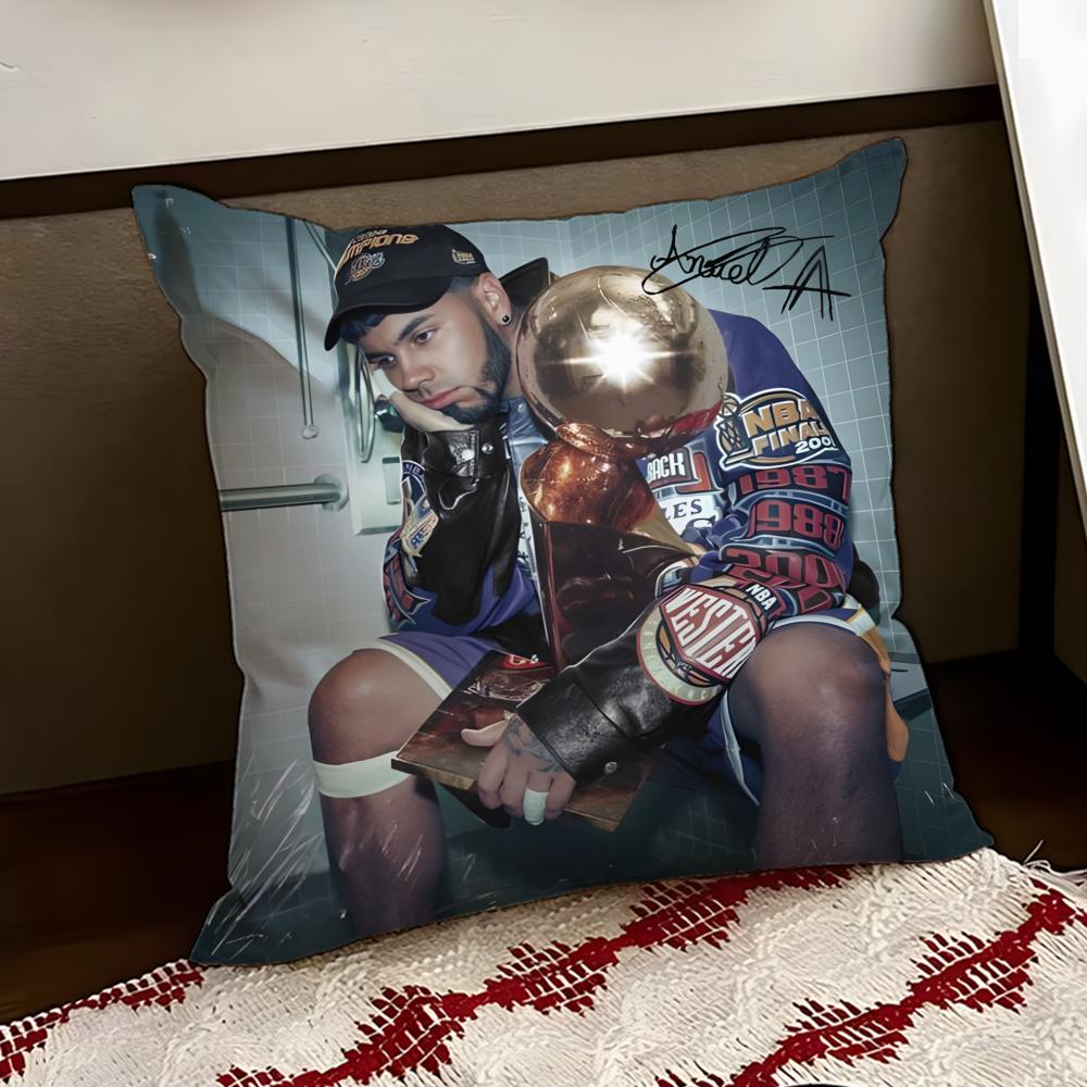 Rapper AAnuel AA Cushion Cover Reversible Soft Durable Pillow Cover Home  Car MultiScene Use for Daily Comfort