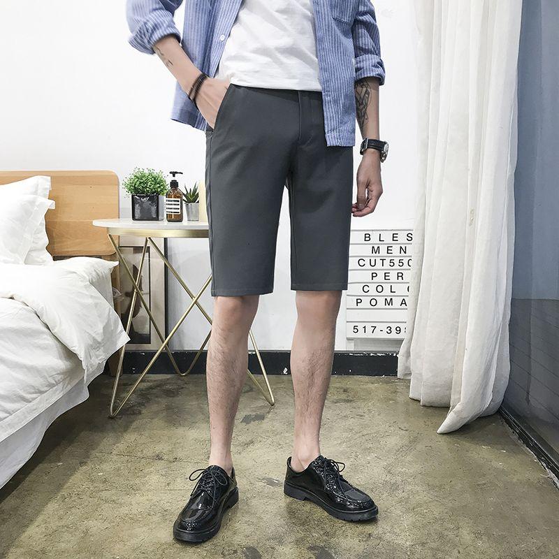 WTEMPO Summer Men's Shorts Loose Fashion Shorts Wide Leg Shorts Casual Shorts Suit Shorts Outdoor Beach Shorts