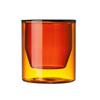 Colorful Egg Shape Double Wall Glass Cup Heat Resistant Tea Coffee Mug Drinkware
