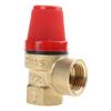 Portable Sturdy 1/2 Inch Brass Relief Valves DN15 Accessory Convenient for Water Oil and Gas Pressure with EPDM Seal