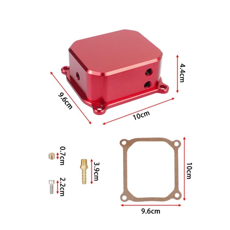 Lightweight Aluminum Valves Cover with Improved Heat Dissipation For CT200U CT100U BT20000 SK100 KT196 Small Engine Cooling and Durability