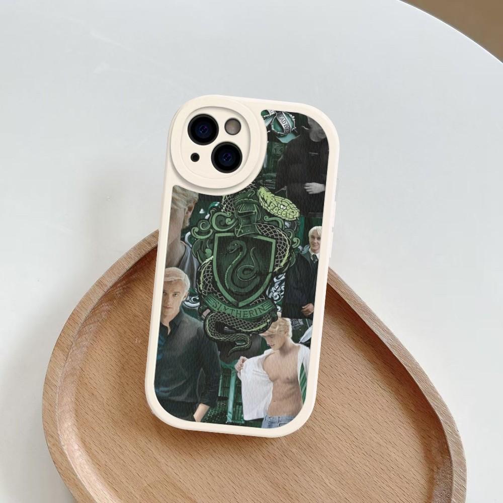 

D-Draco M-Malfoy Phone Case Hard Leather For iPhone 16 15 14 13 12 Mini 11 14 Pro Max Xs X Xr 7 8 Plus Fundas iphone 13pro