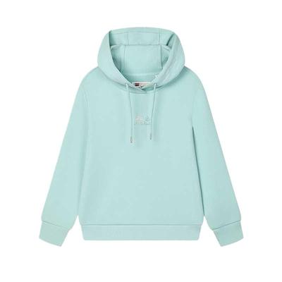 Heritage Long Sleeve Comfortable Soft Hooded Sweatshirt Women Sweatshirt Hemp-Green F11W518206F-GN