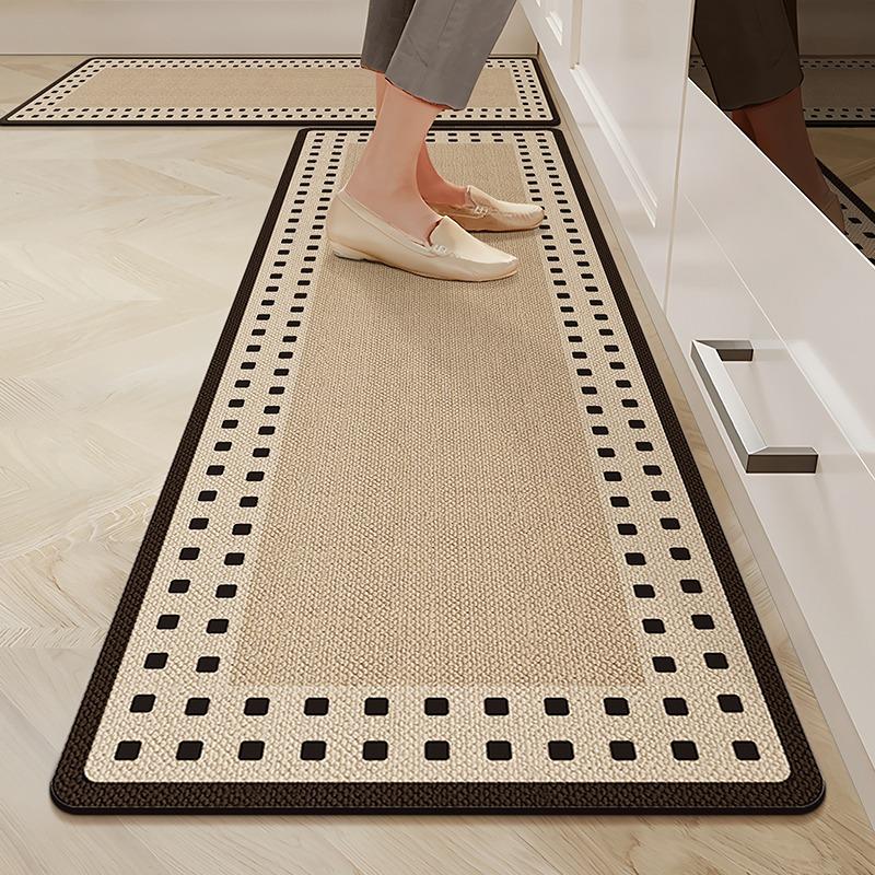 Kitchen Floor Mat Absorbent Non-slip Carpet Diatom Mud Long Foot Mats Minimalist Style Home Decoration Rug Alfombras De Cocina