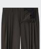 MUSINSA STANDARD Three-Puck Semi-Balloon Slacks [Van Dyke Brown]