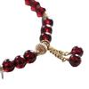 Elegant Crystal Garnet Bracelet for Women - Light Luxury Design, Perfect As a Best Friend or Student Gift