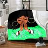 1pc Blanket AKA logo2 Print Design, Lightweight Blanket for Sofa, Bed- Soft &Warm, Gift for All Seasons like Christmas, Halloween