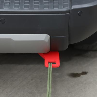 For Toyota Land Cruiser Prado 250 LC250 2026 2026 Car Iron Tow Hook Rescue Rear Trailer Hook Metal Red Black Cover Accessories
