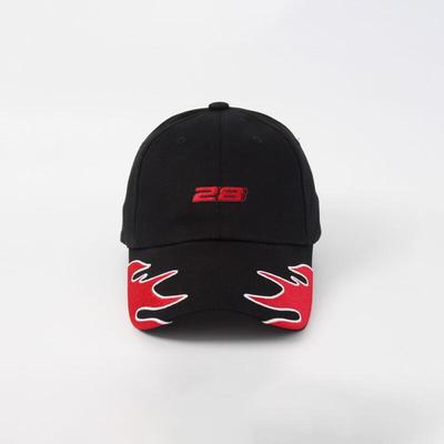 Casual Unisex Fire 28 Embroidered Hexagon Baseball Cap
