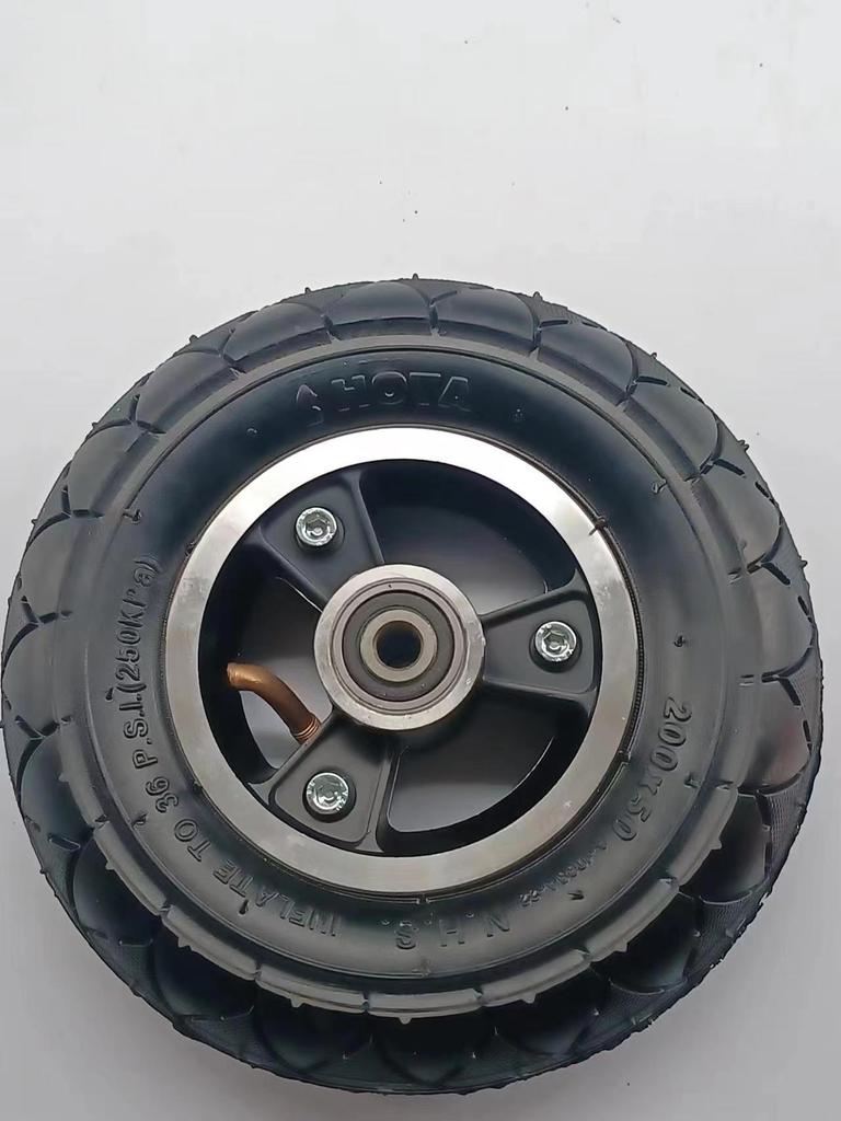 8-Inch Electric Scooter Wheel Hub with 200x50 Inflatable Tire