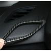 ABS Carbon Fiber Dashboard Side Outlet Vent Trim For BMW 2 Series Touring 15-19