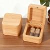 Wooden Pet Hair Memorial Box Magnetic Memorial Container Wooden Keepsake Box  Pet Owner Gift