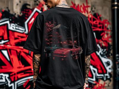 Tokyo Drift Shirt, JDM Car Tee, Japanese Street Racing Shirt, Car Lover Shirt, Car Driving Oversized Tee