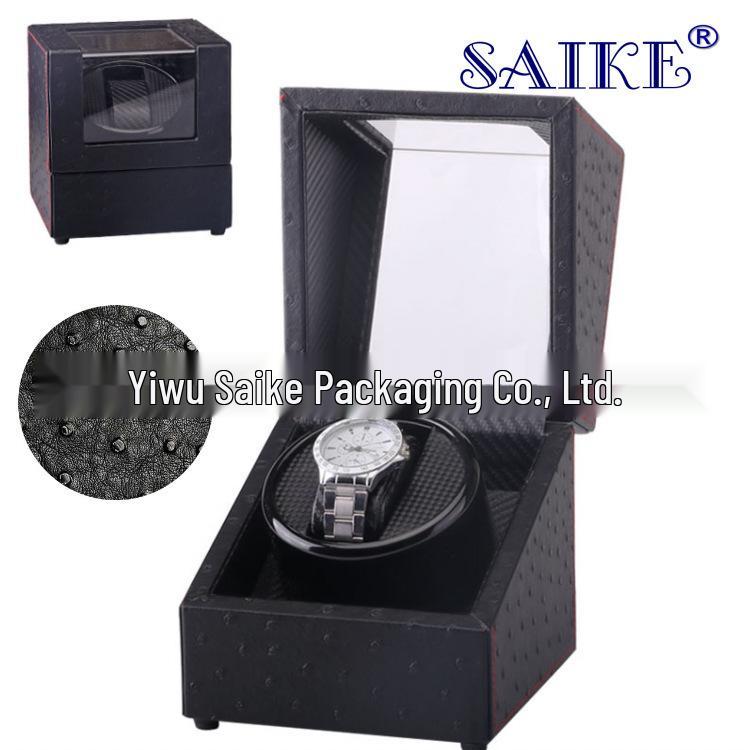 Automatic Rotating Watch Winder Box with Electric Motor for Mechanical Watches
