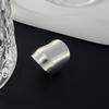 INS Style Retro Geometric Wide Band Ring - Irregular Alloy Stacking Ornament