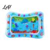 Stable Tummy Time Floor Mat Inflatable Splash Pad for Toddlers Thickened PVC Outdoor Water Sprinkler Play Soft Textured Babies Safe Sensory