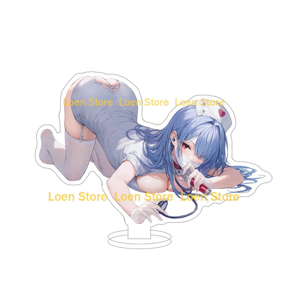 Azur Lane Official character Raffaello Taihou mimoza Santa Fe Scylla Repulse Franklin Anime figures Acrylic stand desk ornament