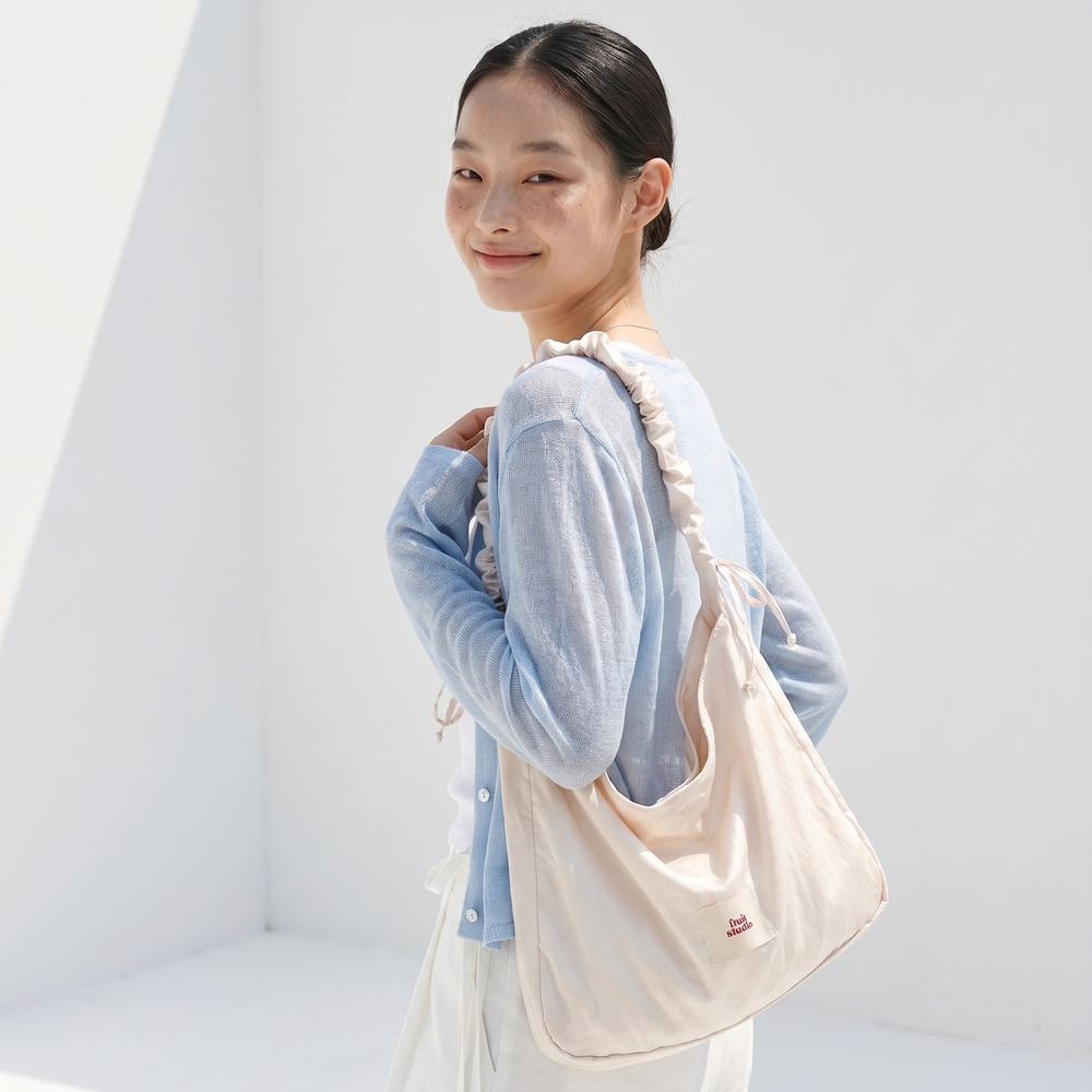 Fluit Studio Soft Satin Touch Scrunchie Shoulder Crossbody Bag