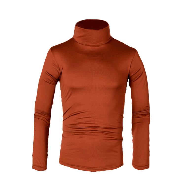 Men's Underwear Knitwear Autumn and Winter New Solid Color Casual Double Lapel Slim Sweater Men