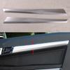 NEW 1 Pair Door Panel Trim Strip Fit for Mercedes Benz E Class Coupe W207 C207 2010 2011 2012 2013 Silver Stainless Steel