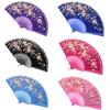 1PC Ancient Style Photography Folding Dance Performance Fan Elegant Plum Blossom Gift Plastic Classica New Chinese Style Colorful