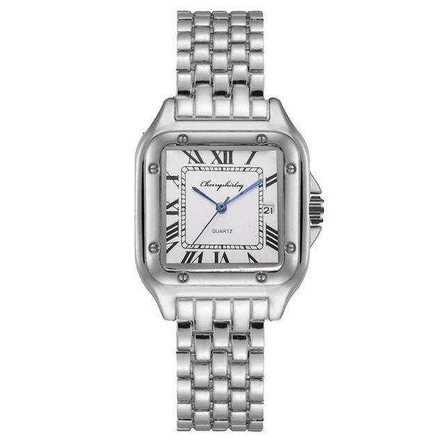 UTHAI Women Watch Light Luxury Brand Stainless Steel Strap Couple Watch Ladies Fashion Quartz Watches Business Men Clock Watch