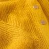 Womens Raglan Sleeve Knit Cardigan Crew Neck Soft Slim Fit Sweater Versatile Warm Outerwear