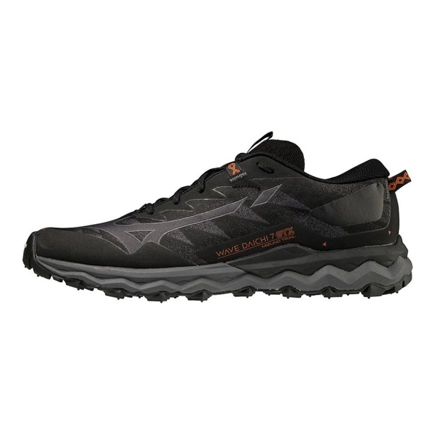 Mizuno Wave Daichi 7 GORE TEX 'Black' Sneakers J1GJ225638