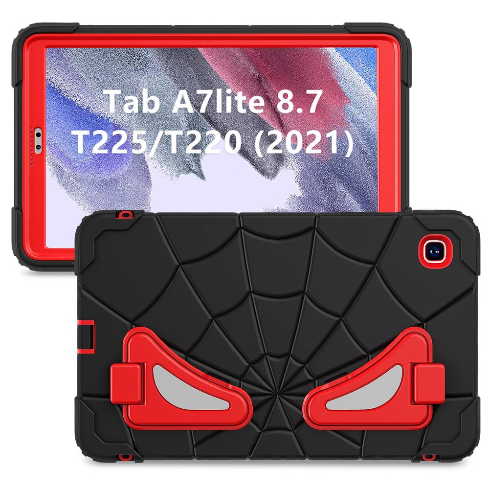 For Samsung Galaxy Tab A7 Lite Case 8.7 Inch SM-T220/T225 Tablet Cover Silicone +PC Case Tab A7 Lite 8.7' SM-T225/T220 Spider