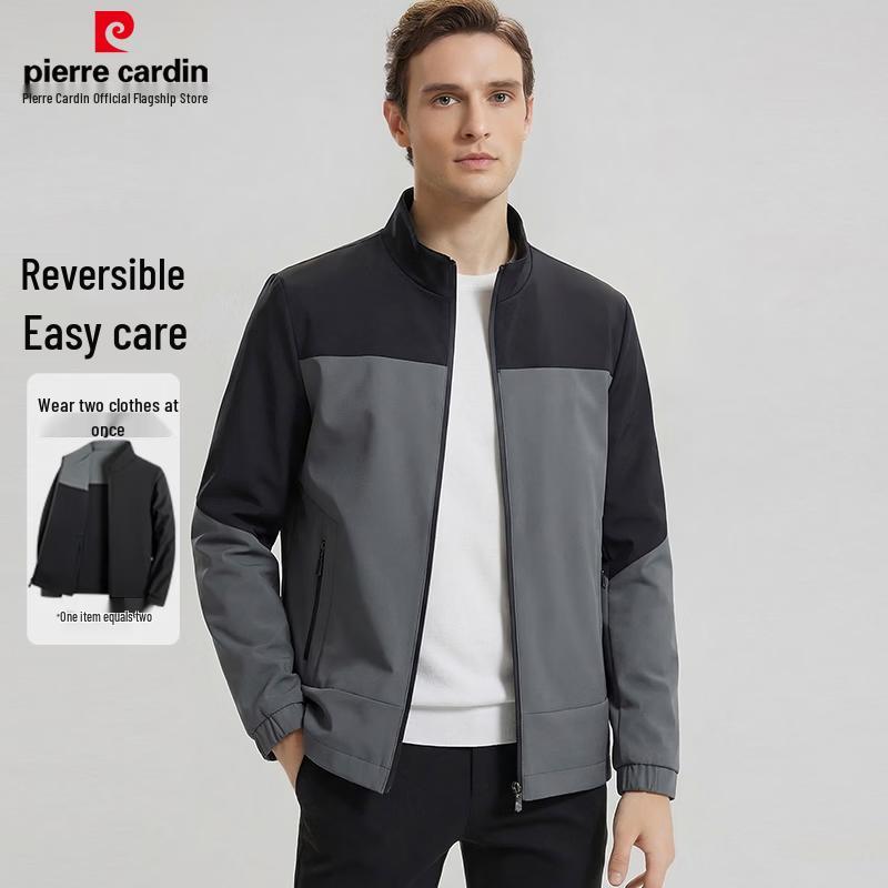 Pierre Cardin Men s Reversible Business Casual Jacket 3XL