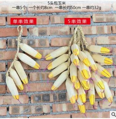 Frutta e Verdura Decorative Finte Artificiali Cipolla Aglio Schiuma Realistica Mais Peperone Rosso Decorazione Cucina Stile Cinese