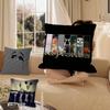 Retro Band Deftones Cushion Cover Pillow Cover Decor Pillowcase Printed Cushion Case for Couch