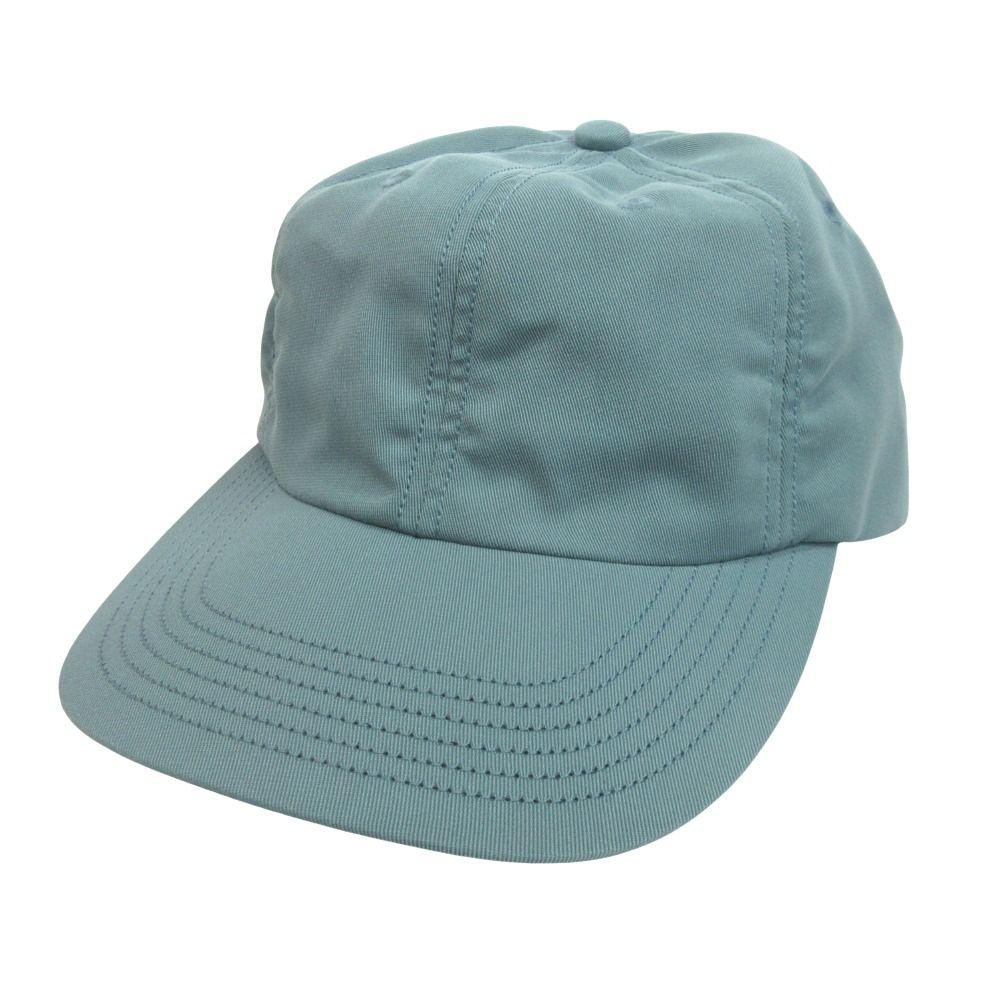 Used Unused KIJIMA TAKAYUKI POLY COTTON ELASTIC BACK 6PANEL CAP Polycotton Elastic Cap Hat 1 Blue Men s Old Clothes Used USED