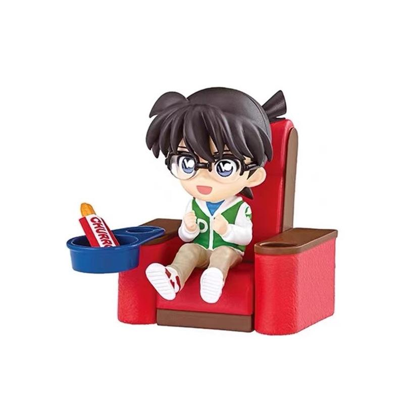 Generation Second Detective Conan Movie Theater Blind Box Pvc Carmounted Cake Decoration Toy Collectible