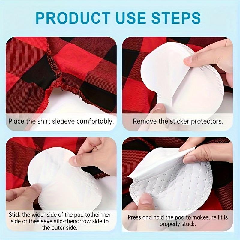 0/100PCS of Disposable Underarm Moisture-absorbing Pads, Lightweight, Breathable, Comfortable and Odor-free, Suitable for Both Men and Women.