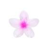 Hawaiian Style Gradient Flower Crab Hair Clips for Women Plumeria Barrettes Beach Vacation Hair Claw for Thin/Thick Hair Accessories