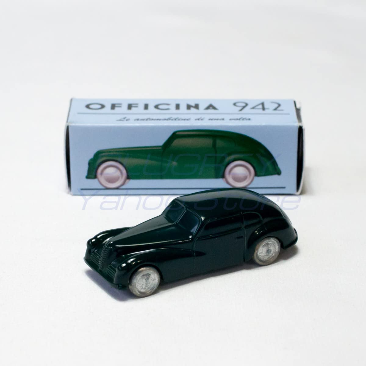 OFFICINA-942 1/76 Alfa Romeo 6C 2500 Freccia d Oro Officina 942 Alfa Romeo Freccia d Oro Green ART1004B