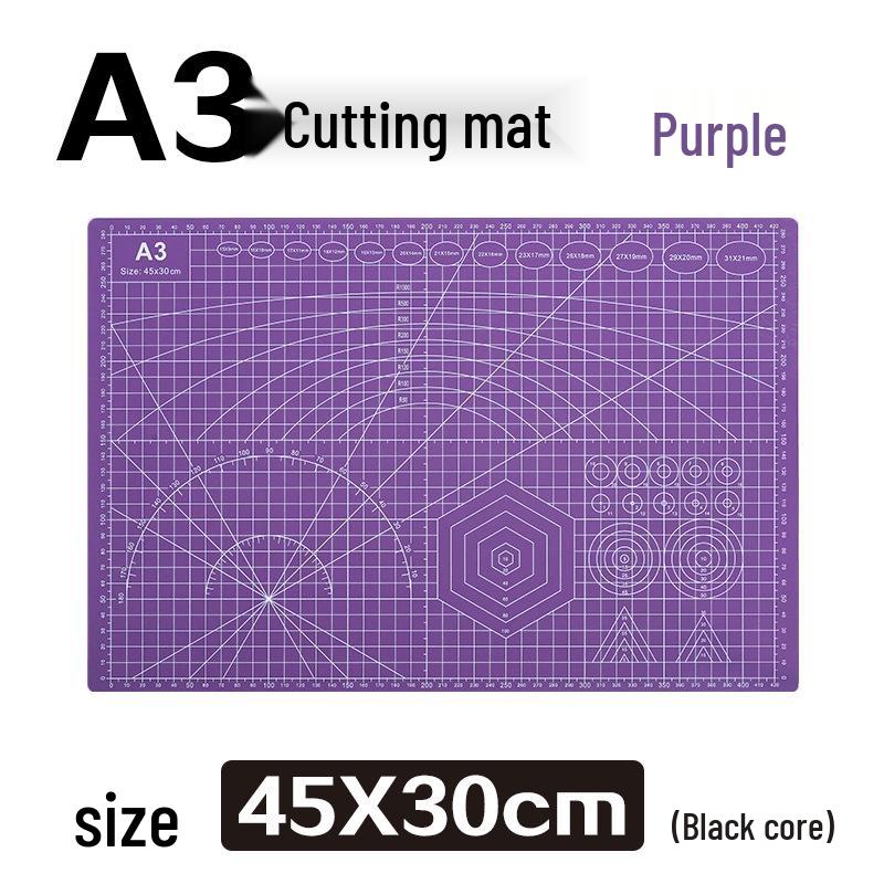Thickened Cutting Mat: A1-A4 Sizes for Engraving, Writing & Drawing