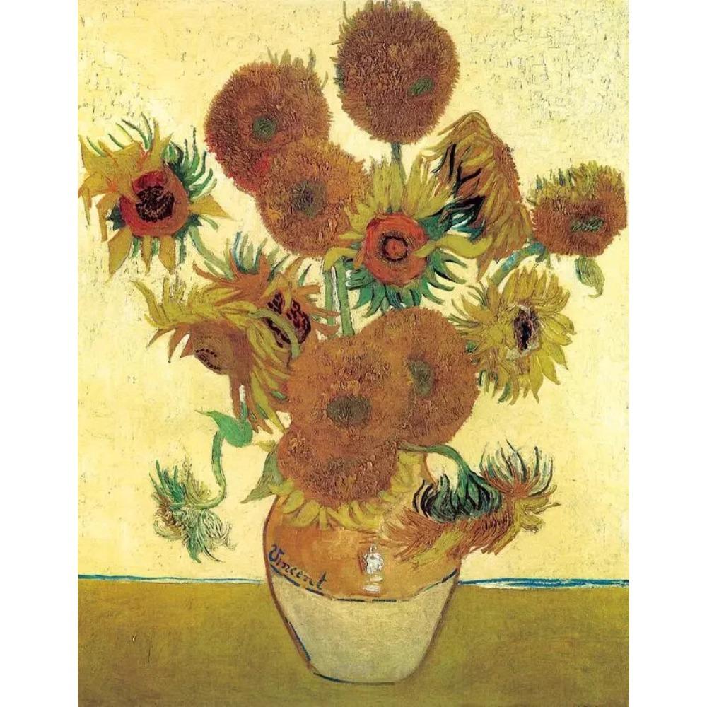 Natural Landscape HD Print Van Gogh Masterpiece Poster Starry Sky Sunflower Canvas Painting Modern Home Decor Wall Art Picture