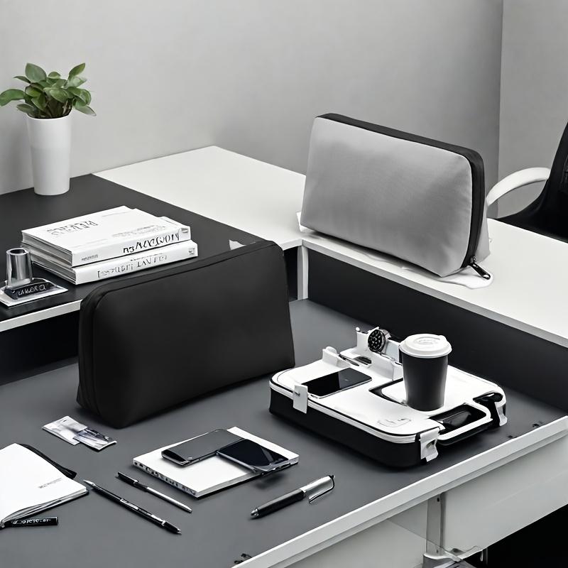 High Quality' Portable Tech Organizer Suitable for Sports Cameras, USB Drives, Cables & Chargers - Compact Travel Storage with Internal Compartments,