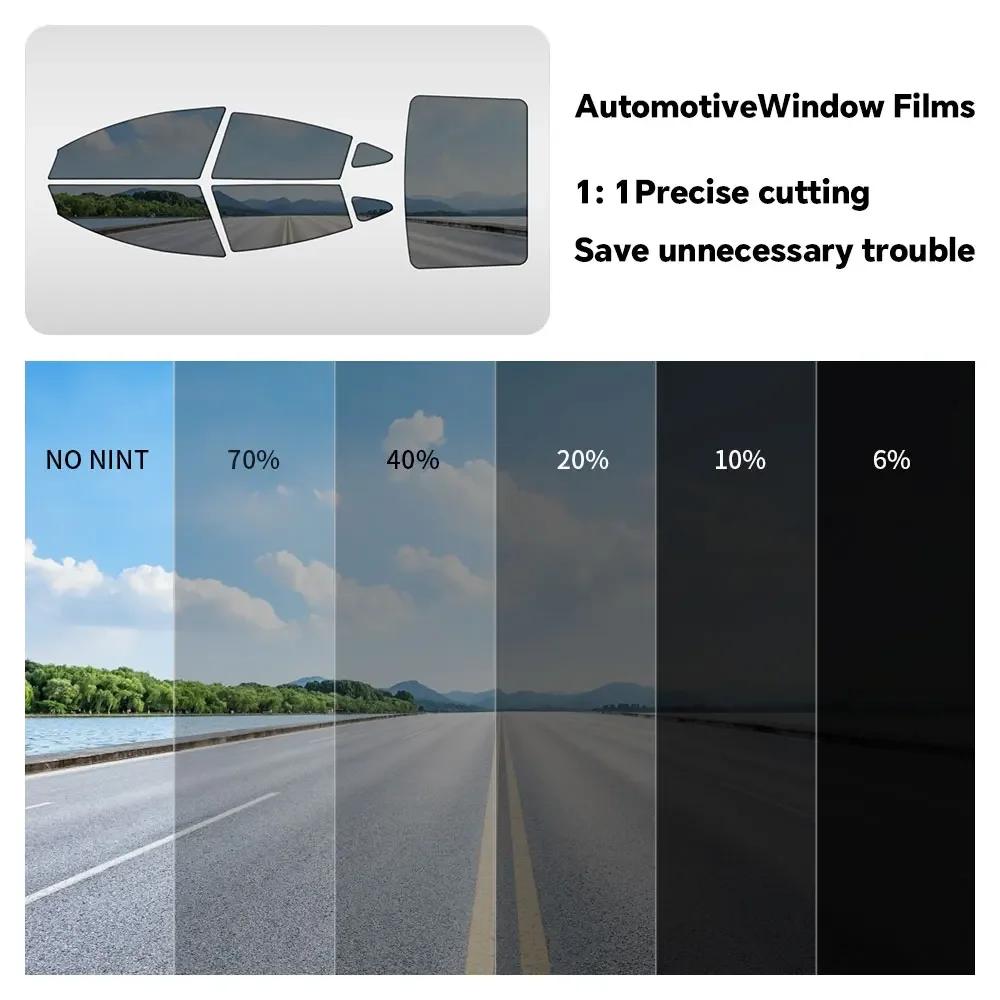 Pre Cut Window Tint Film For Tesla Model 3 2020 2021 2022 2023 2024 Highland TPU Car Sticker Privacy Auto Glass Protection