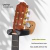 Beech Wood Guitar Hanger Wall Mount with Gravity Lock for Acoustic & Electric Instruments