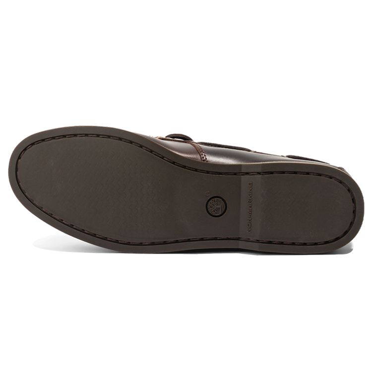 Timberland Cedar Bay Leather Loafers Casual Low-Top Sneakers Men Sneakers Dark-Brown A199I
