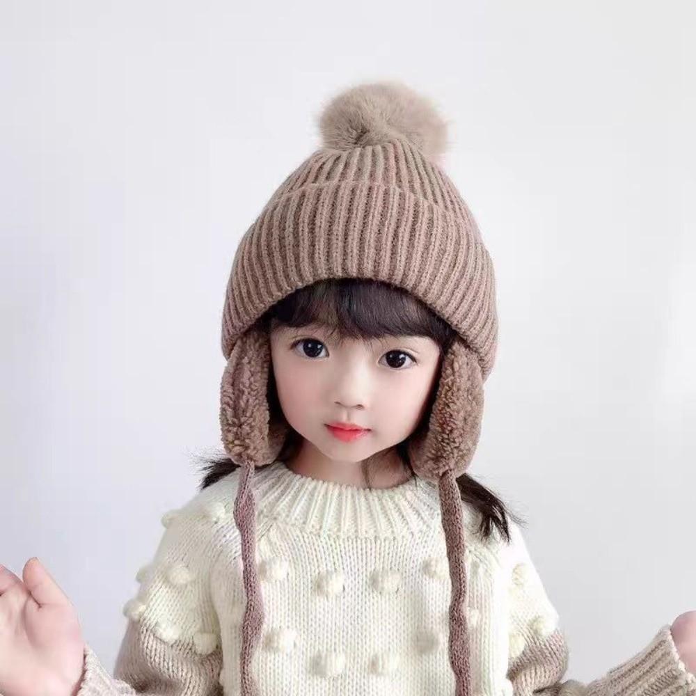 Thickened Plush Lining Ear Protection Hat Windproof Earmuffs Hat High Quality Warm Hat Winter