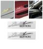 2PCS édition limitée autocollant de voiture 3D badge doré badge autocollant métallique autocollant accessoires de voiture autocollants de moto Accessoires