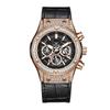 ONOLA Fashion Sports Luxury Men Wristwatch Date Waterproof Luminous Chronograph Man Watch Unique Leather Quartz Men's Watch