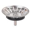 Stainless Steel Kitchen Sink Strainer Stopper Waste Plug Sink Filter Replacement Anti-Clogging Drain Basket Enduring