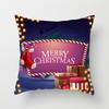 Christmas Throw Pillow Set Santa Claus Sofa Gift Home Decor Pillowcase Christmas Gift Pillowcase