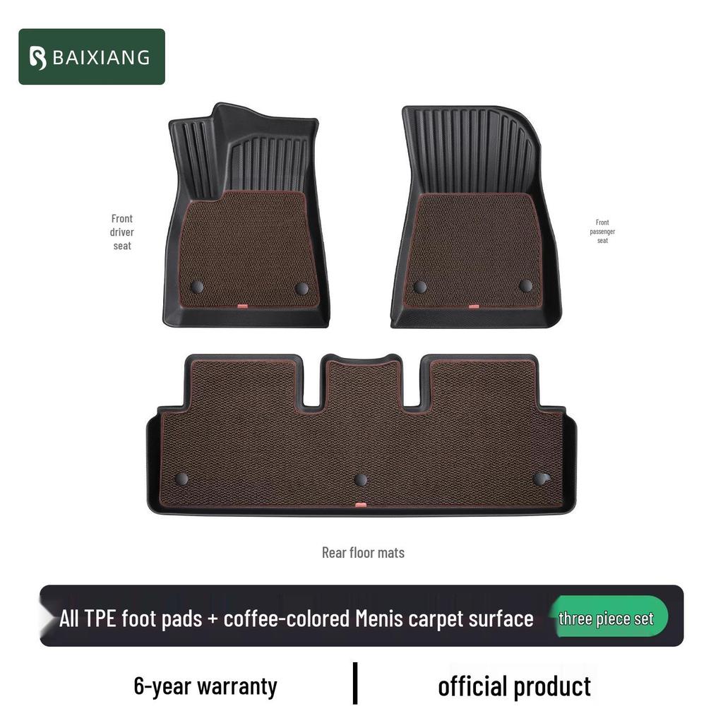 ZEEKR 001/007/007 GT Car Floor Mats - TPE, 25 Models, 7X/X Custom Fit